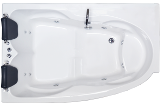 Акриловая ванна Royal Bath Shakespeare левая 170x110см белый RB652100K-L