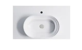 Тумба с раковиной Astra-Form Шарм 4631177713446 90 см зелёный матовый