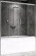 Шторка на ванну ABBER Schwarzer Diamant AG57150 150см хром