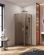 Душевой уголок CEZARES SLIDER-AH-1-80-70/80-BR-GM
