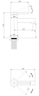 Смеситель для раковины ABBER Emotion хром AF8810