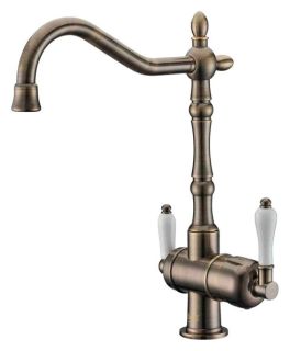 Смеситель для кухни ZORG Sanitary ZR 326 YF ANTIQUE