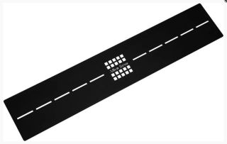 Накладка для сифона Allen Brau Infinity 8.210N3-BBA черный браш 120х80