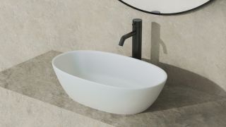 Накладная раковина Salini Sofia S-Sense 1101106GRH 56см RAL снаружи