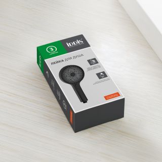 Душевая лейка IDDIS SpaHome чёрный SPA3F0Bi18