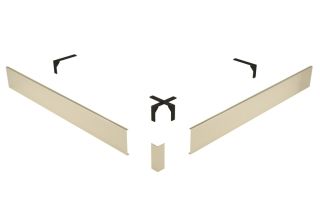 Экран для душевого поддона RGW N/ST-01 Be 50231500-03 100x100см бежевый