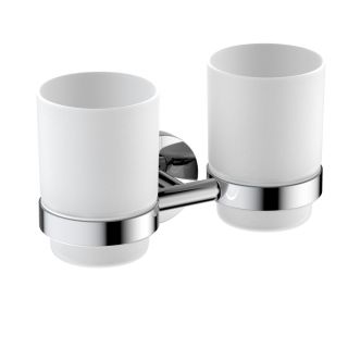 Стакан для зубных щёток двойной Timo Saona 13034/00 хром