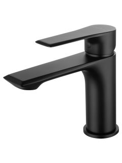 Смеситель для раковины Wonzon & Woghand Brilliant WW-88018079-MB чёрный матовый