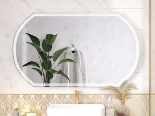 Зеркало Cersanit LED KN-LU-LED090*120-d-Os 120x70 см с антизапотеванием