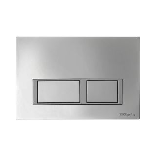 Комплект для установки подвесного унитаза с панелью смыва TECEspring K K401201WCK хром глянцевый контур клавиш хром матовый