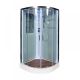 Душевая кабина Deto А01 LED с кнопкой 100х100х220 см