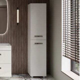 Пенал (40см) Velvex Orlando pn.ORL.40, белый матовый