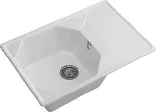 Мойка кухонная GranFest Иней Unique U-740L иней