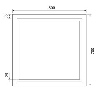 Зеркало с подсветкой IDDIS Zodiac ZOD8000i98 80см белый