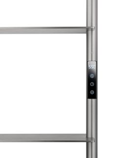 Полотенцесушитель электрический Wonzon & Woghand D?sseldorf WW-A205-BR 47x162 см брашированный никель