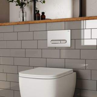 Клавиша смыва IDDIS Unifix хром матовый UNI70M0i77