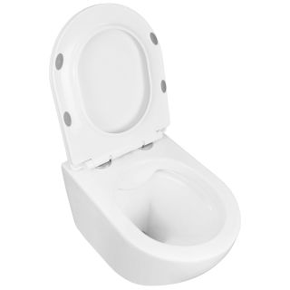 Azario Fatto AZ-1049WS Унитаз подвесной безободковый c быстросъемным сиденьем микролифт