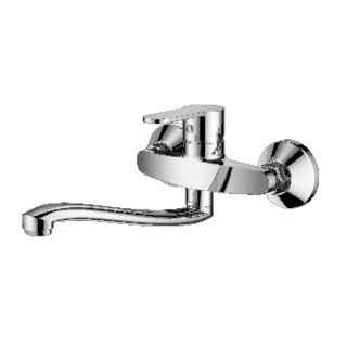 Смеситель для кухни настенный Prohanss P64.46 хром