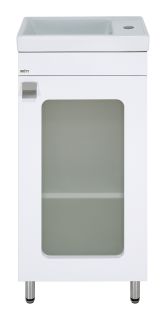 Напольная тумба под раковину Misty Урал 40см белый