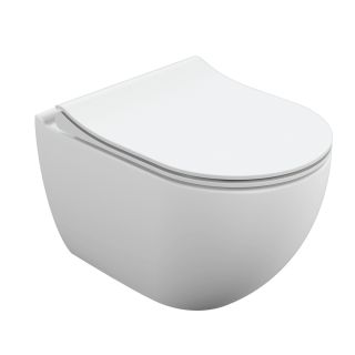 Унитаз подвесной Cersanit BRASKO SMART 64824 CLEAN ON DPL EO SLIM LP белый