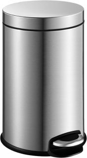 Ведро для мусора WELTWASSER WW ERFIE MT 20L ХРОМ МАТОВЫЙ