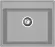 Мойка кухонная GranFest VERTEX V-580 серый
