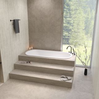 Ванна из искусственного камня WHITECROSS Jess 0223.170071.200 170x70 см белый матовый