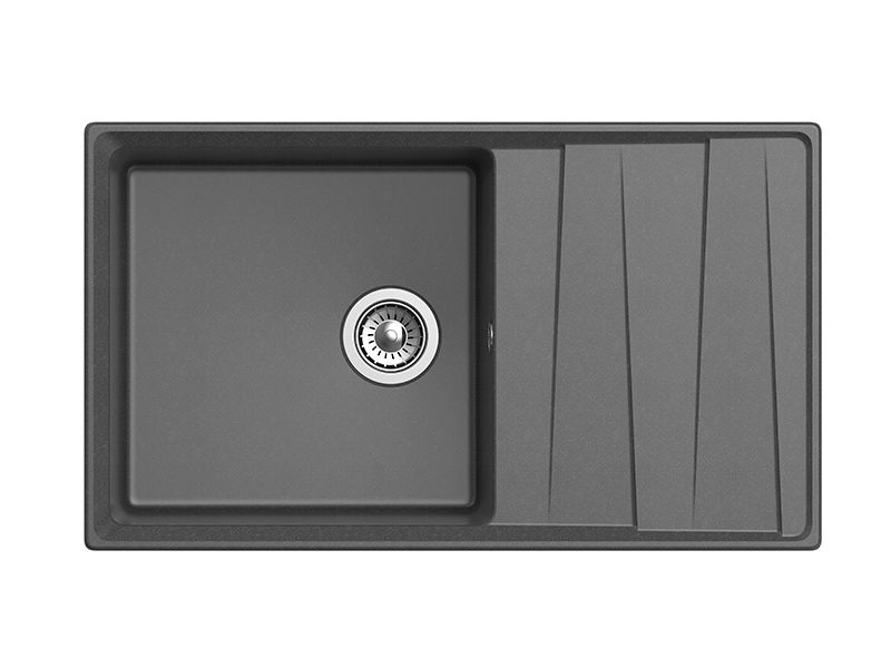 Мойка кухонная GranFest Графит Level LV--860 L граф