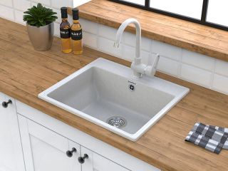 Мойка кухонная GranFest Графит Vertex V-580 граф