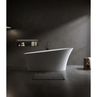 Ванна из искусственного камня Timo Kiara KIARA1500 150x76 см белый