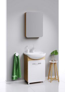 Зеркальный шкаф Aqwella Вега Veg.04.05