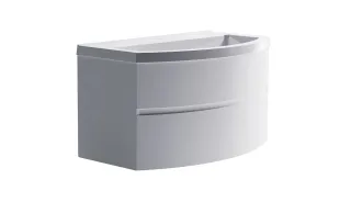 Тумба с раковиной Astra-Form Венеция 2.0 03100002+04010019 100 см белый  матовый
