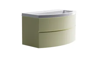 Тумба с раковиной Astra-Form Венеция 2.0 03100002ral1013+04010019 100 см бежевый матовый