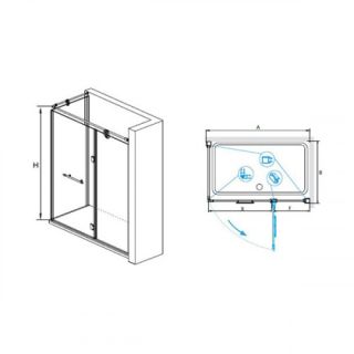 Душевой уголок RGW VI-41 80х120