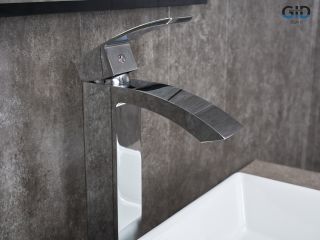 Смеситель высокий для раковины Gid Victoria L120-CH-D L120CHD хром