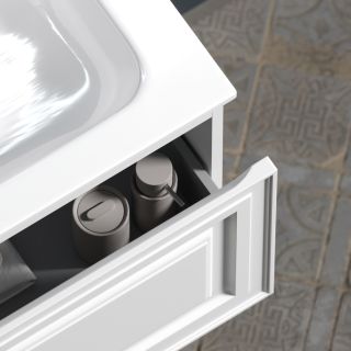 Подвесная тумба под раковину Sancos Very VR80W 80см Bianco