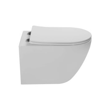 Унитаз подвесной Vincea Tornado Globo VT1-14ST, цвет белый, ультратонкое soft-close сиденье