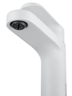 Смеситель для раковины Wonzon & Woghand WW-H1032-MW белый матовый