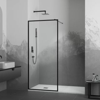 Душевая перегородка RGW WA-012B 35101290-84 90см чёрный