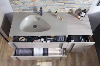 Раковина Jacob Delafon Nouvelle Vague EXAQ112-Z-MK4 100 см кашемир