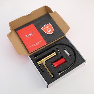 Смеситель для раковины Raglo R50.10.23 золото