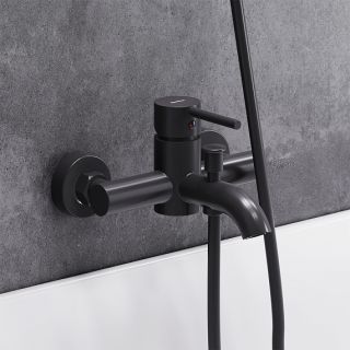 Смеситель для ванны и душа Damixa Scandinavian Pure 361000300 черный