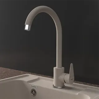 Смеситель для кухни GranFest  URBAN Z-5412 песочный