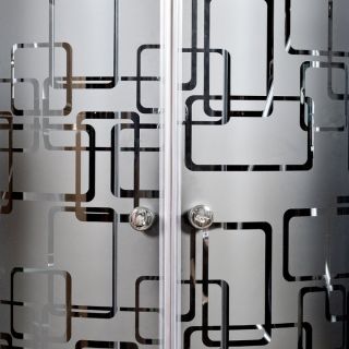 Душевая кабина Deto BМ1510 LED с гм. BLACK 100х100х220 см